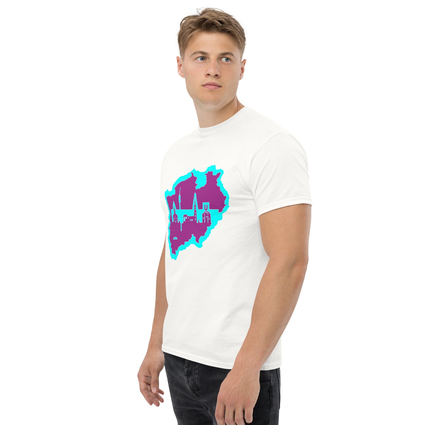 Klassisches Herren-T-Shirt