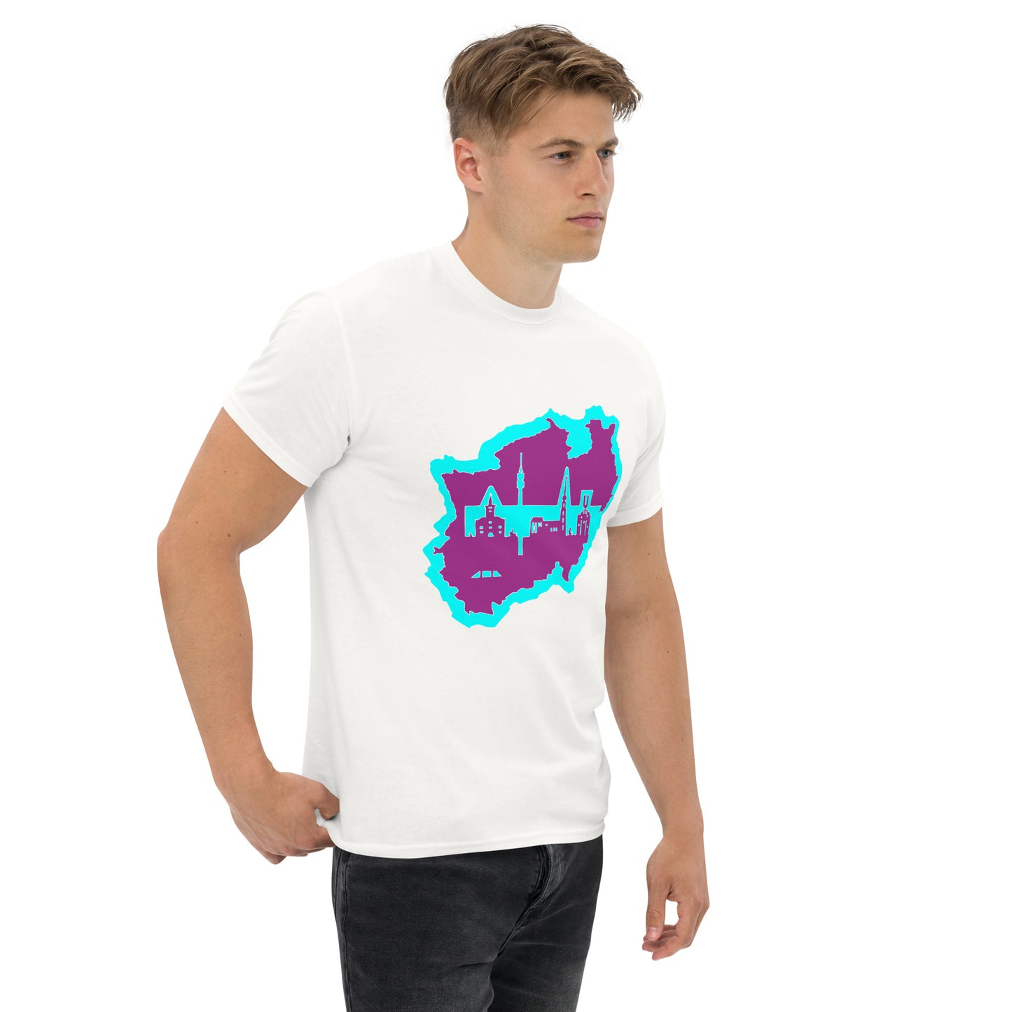 Klassisches Herren-T-Shirt