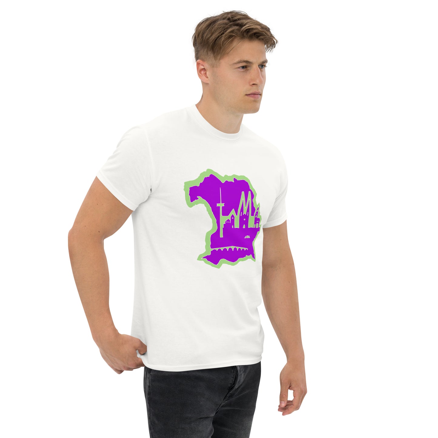 Klassisches Herren-T-Shirt