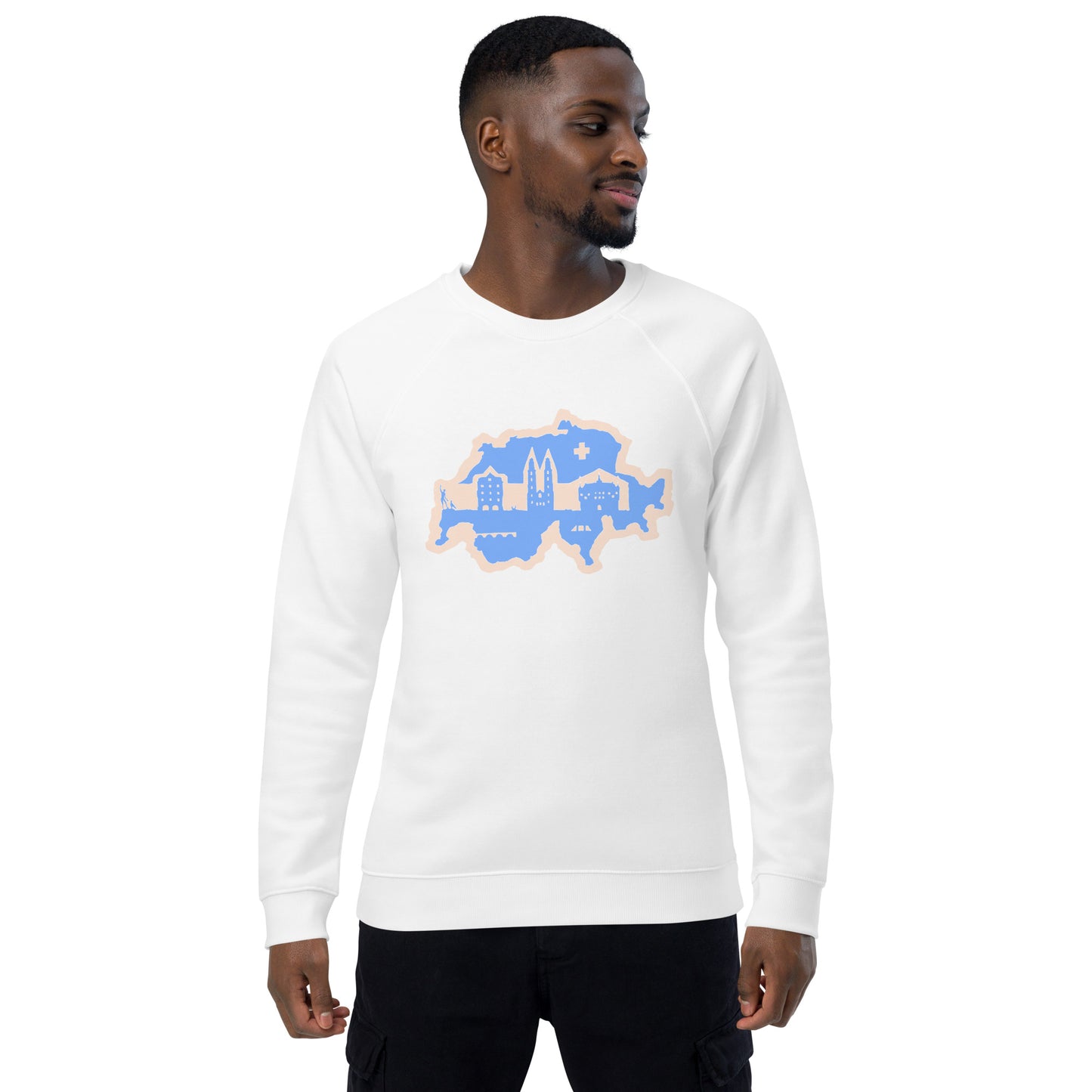 Unisex Bio-Raglan-Pullover