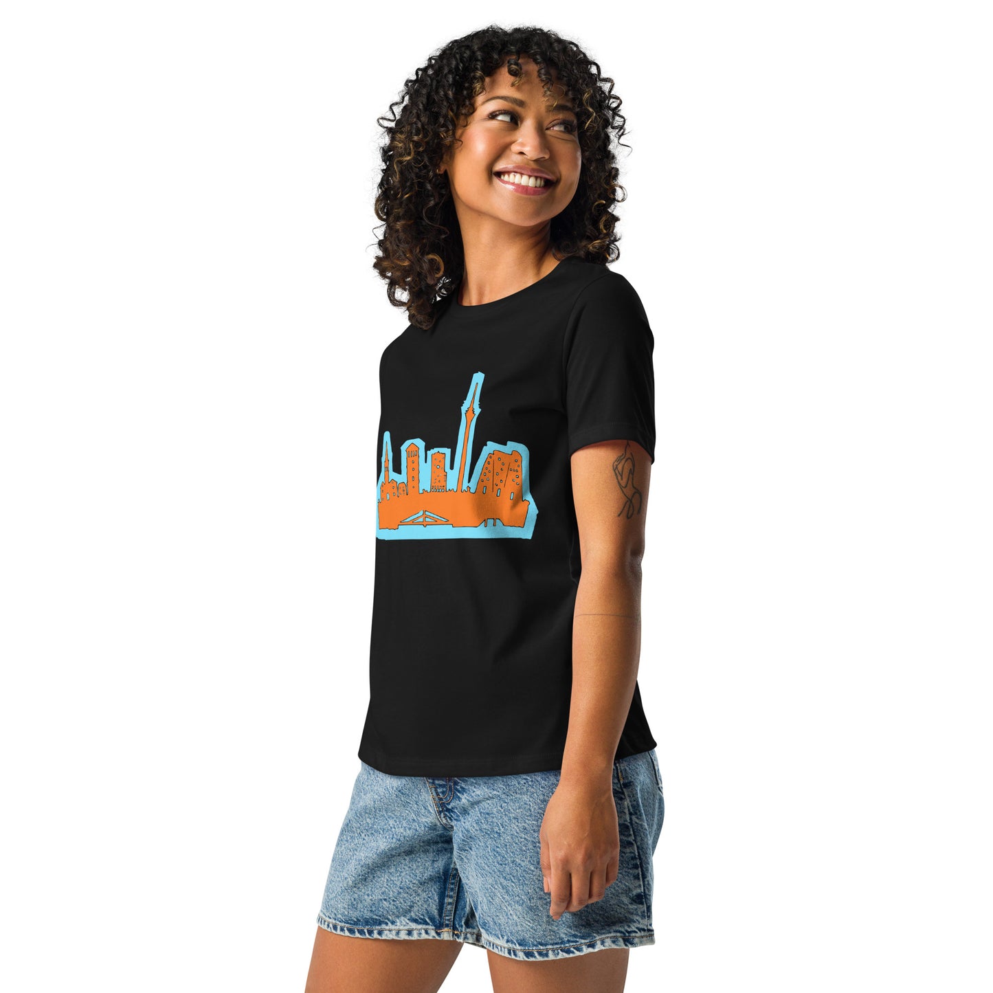 Lockeres Damen-T-Shirt