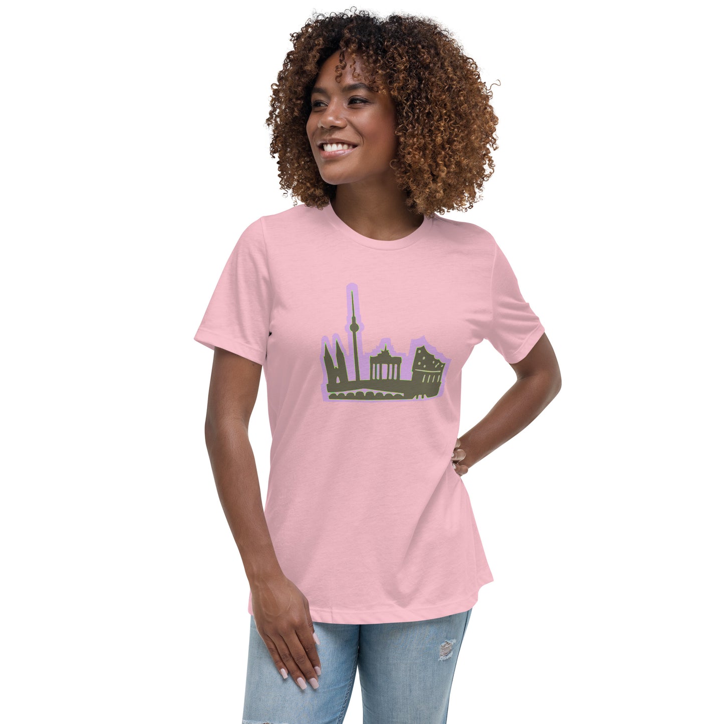 Lockeres Damen-T-Shirt