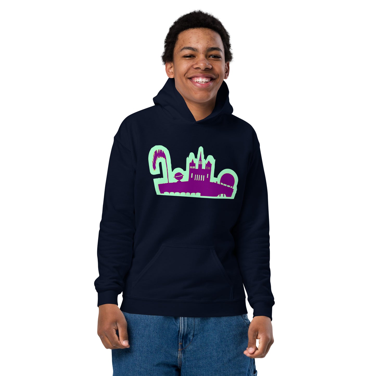 Heavy-Blend Hoodie für Jugendliche