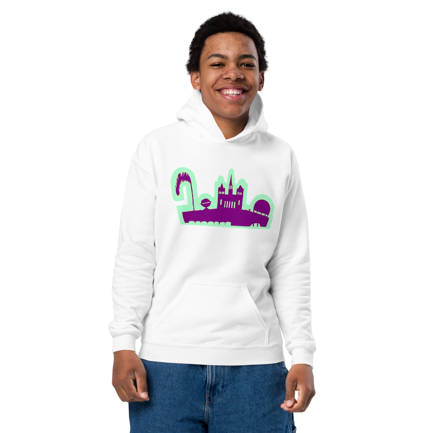 Heavy-Blend Hoodie für Jugendliche